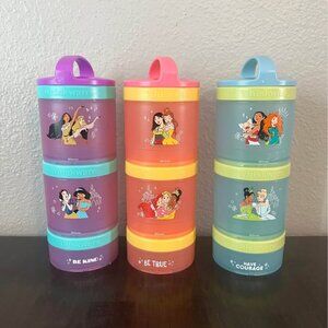 Whiskware Disney Princess 3 Stack Snack Containers